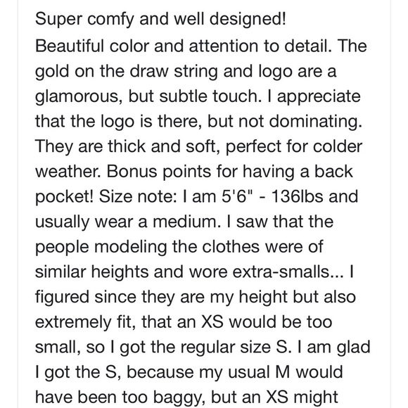 Peloton chic heavyweight joggers in purple with gold detailing, medium - Picture 7 of 13